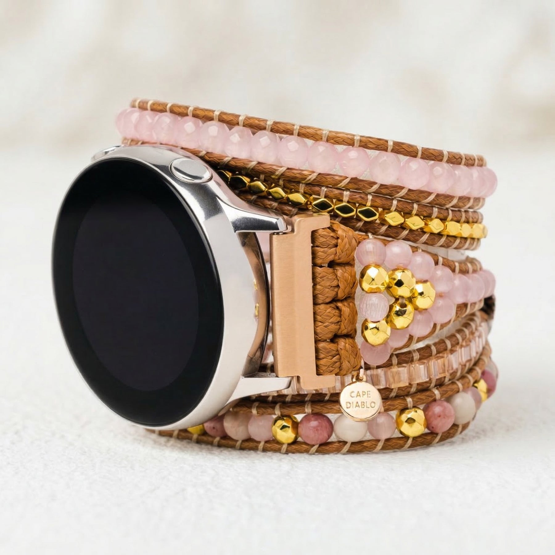 Golden Rose Quartz Samsung Galaxy Watch Band