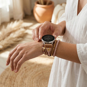 Golden Rose Quartz Samsung Galaxy Watch Band