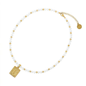 Zuidelijke charme-initiaal ketting
