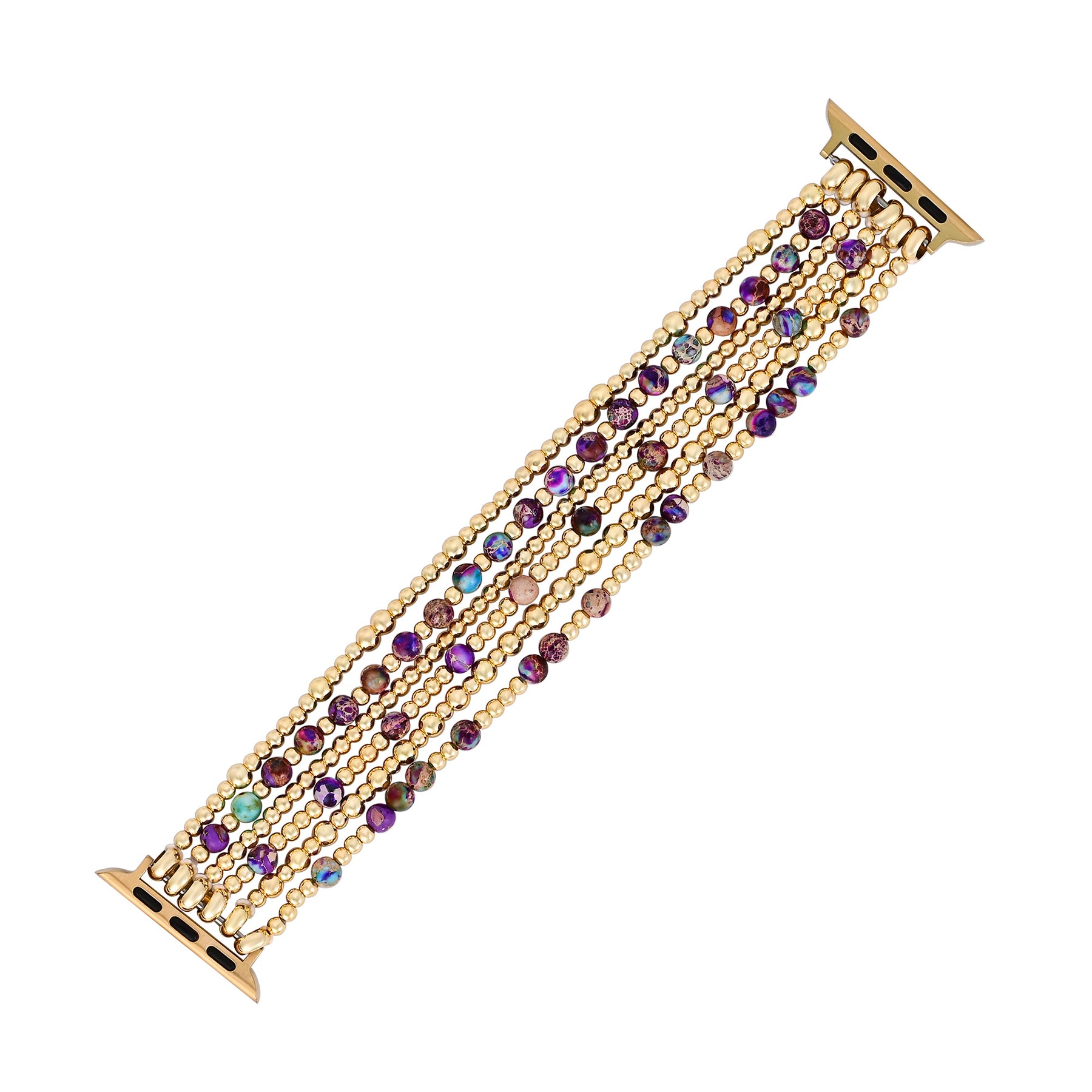 Intense Jasper Glimmer Stretch Apple Watch-band