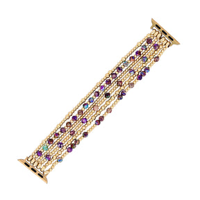 Intense Jasper Glimmer Stretch Apple Watch-band