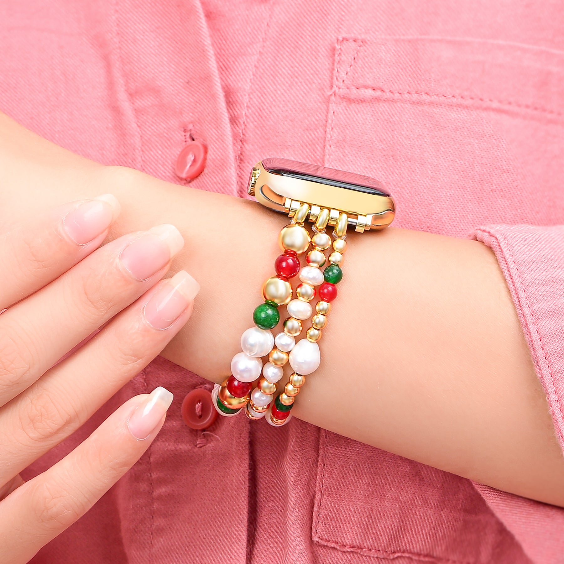 Kerst Starlight Stretch Apple Watch Bandje