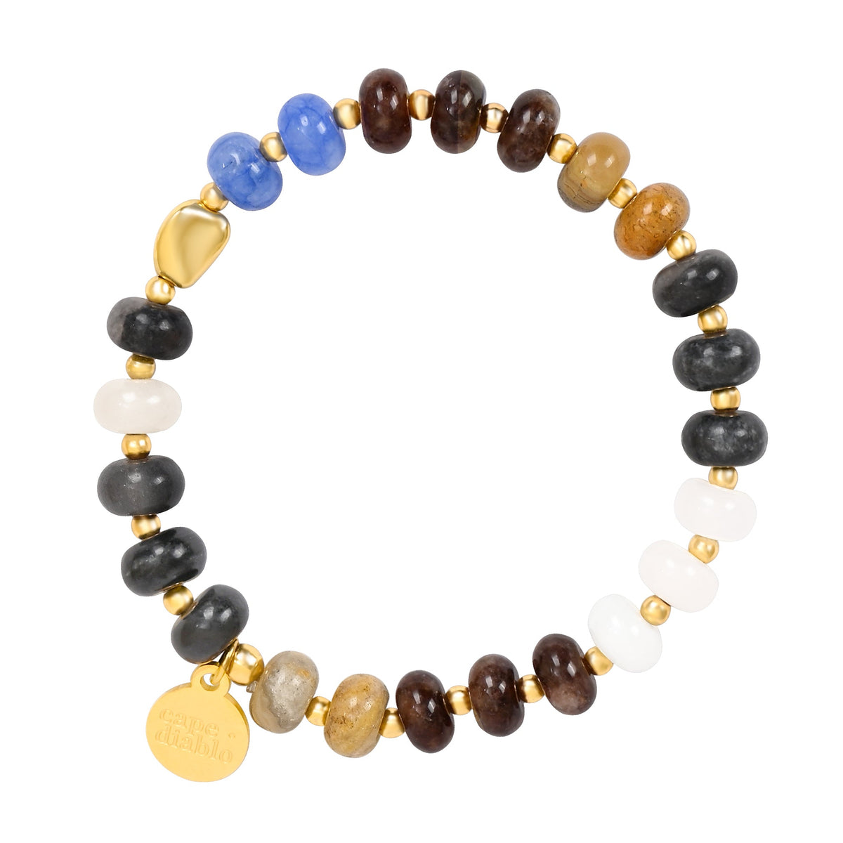 Labradoriet Aarding Gloed Armband