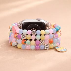 Paasbloesem Harmony Stretch Apple Watch-bandje