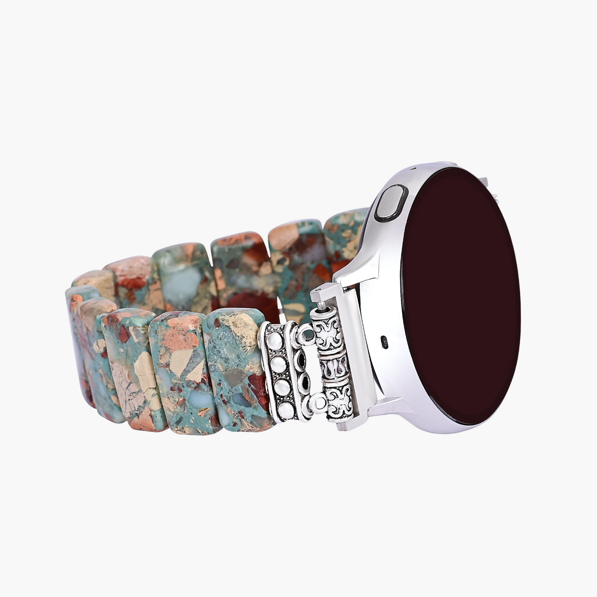 Earth Tibetaanse Jaspis Stretch Apple Watch Band