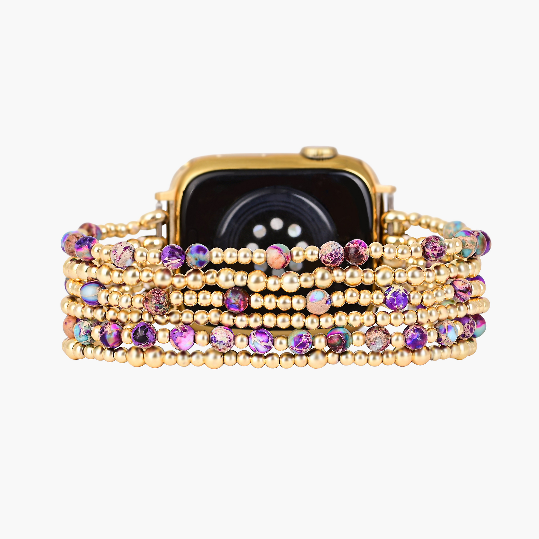 Intense Jasper Glimmer Stretch Apple Watch-band