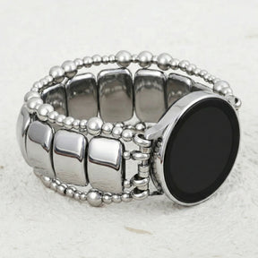 Platinum Noir Stretch Samsung Galaxy Horlogeband