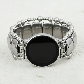 Platinum Noir Stretch Samsung Galaxy Horlogeband