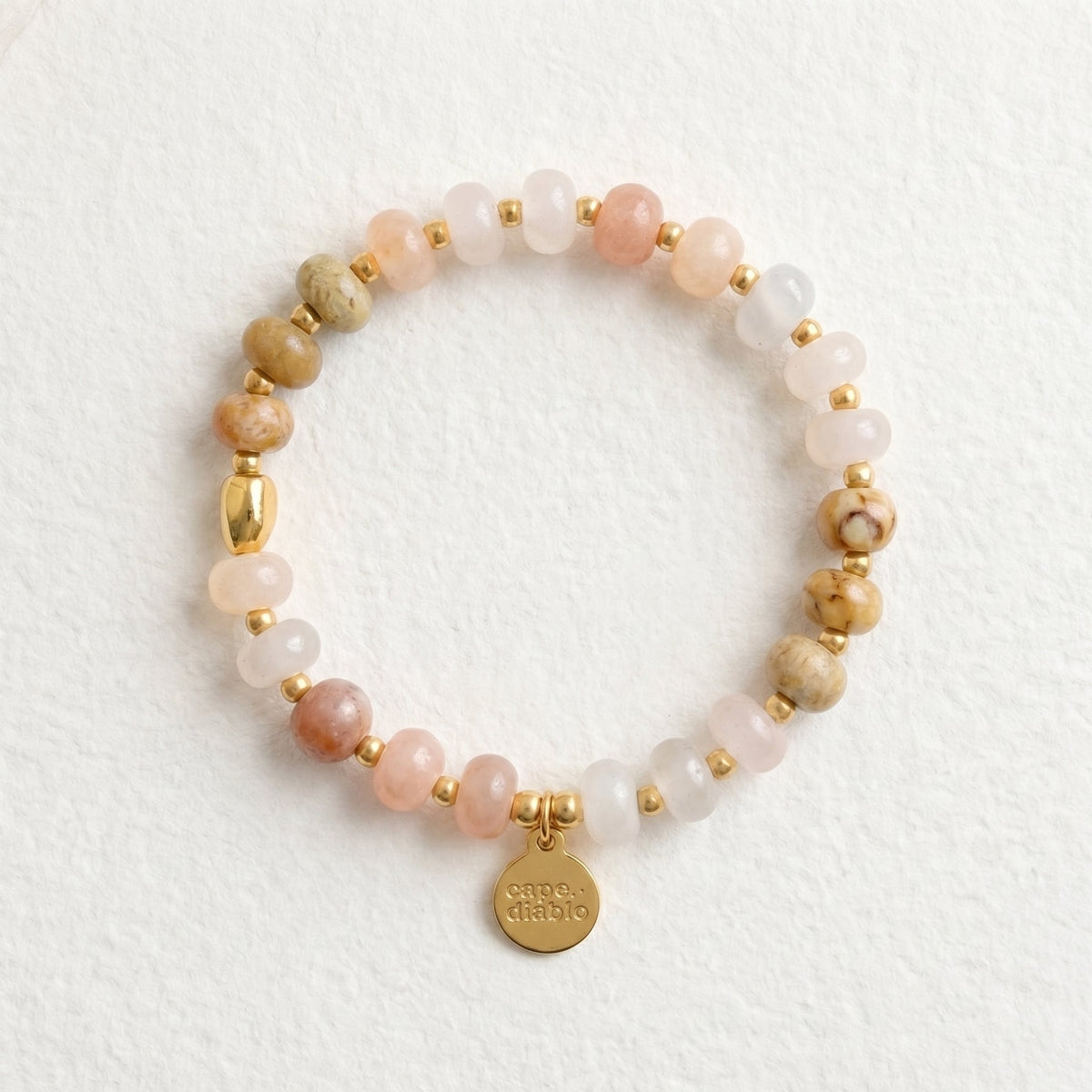 Blush Aventurine Bloom Armband