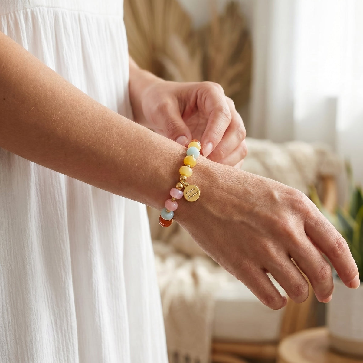 Armband Amber Jade Bloom
