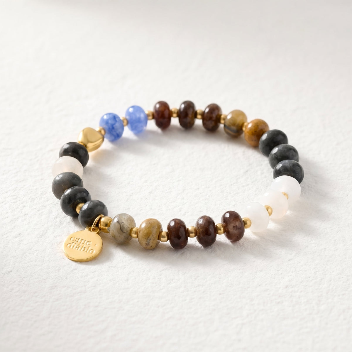 Labradoriet Aarding Gloed Armband