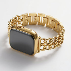 Gouden Curve Luxe Apple Watch Bandje