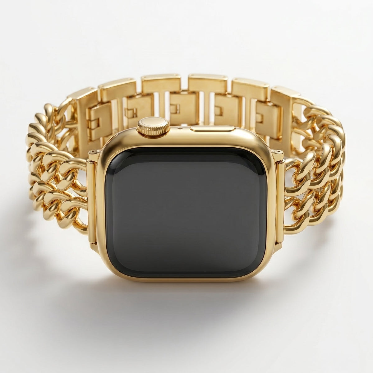 Gouden Curve Luxe Apple Watch Bandje