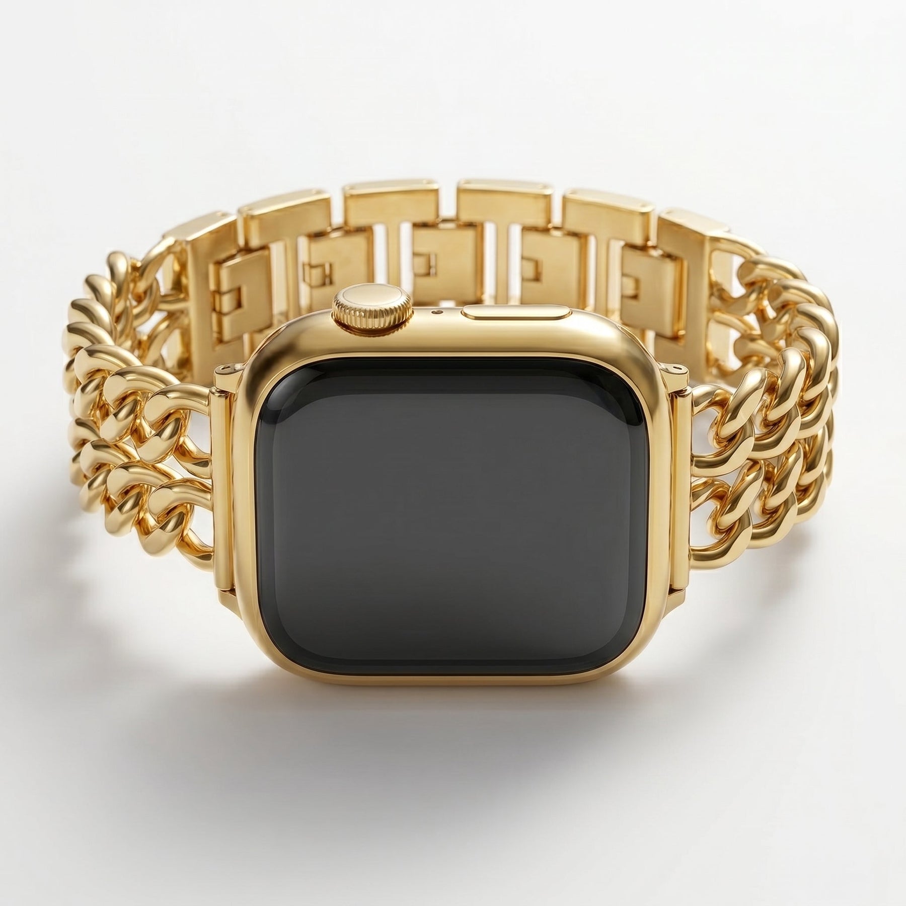 Gouden Curve Luxe Apple Watch Bandje