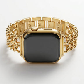 Gouden Curve Luxe Apple Watch Bandje