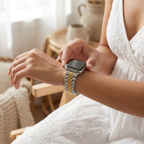 Klassieke Duo Luxe Apple Watch-bandje
