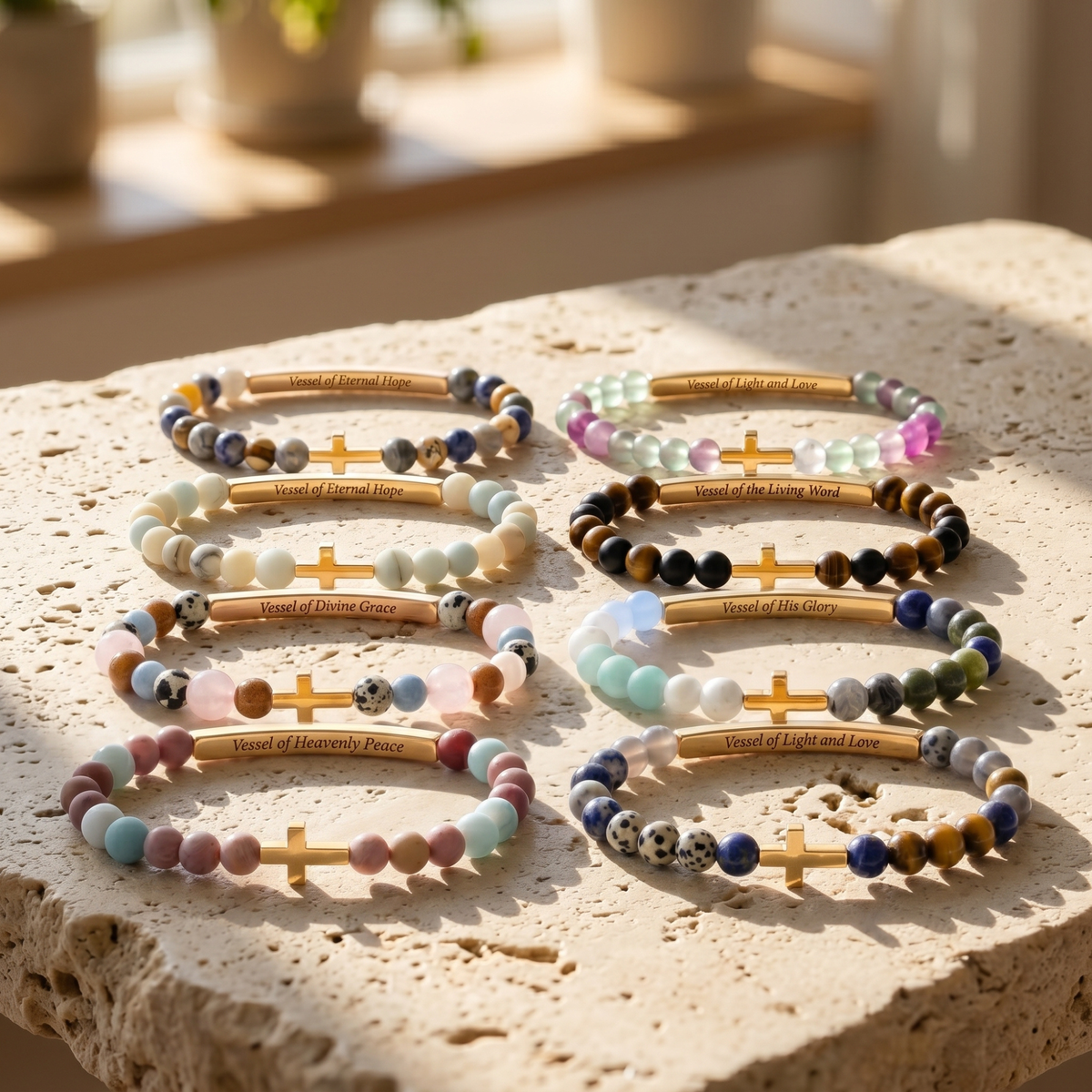 Vessels of Purpose Armband met Geheime Boodschap