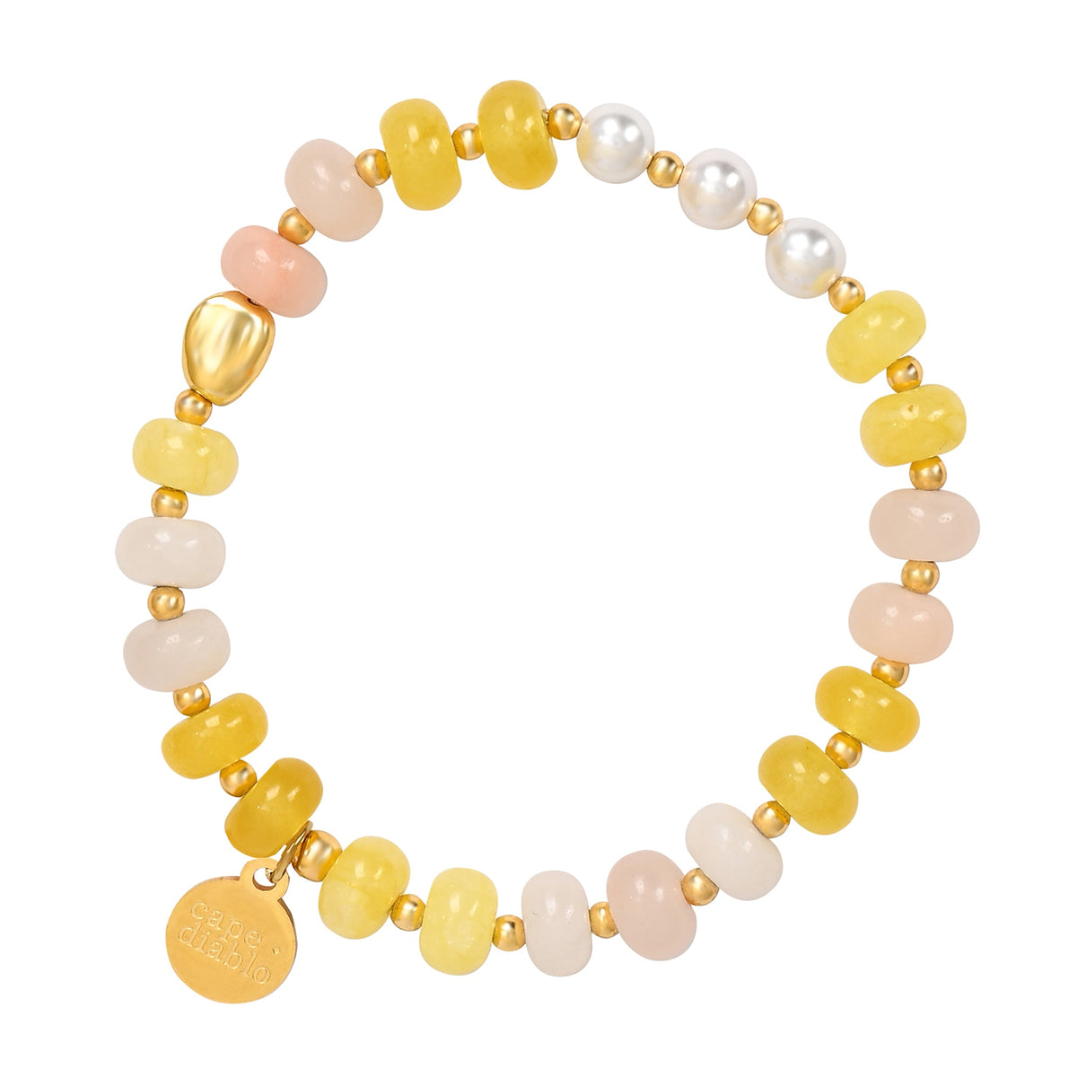Zonnig Jade Harmonie Armband
