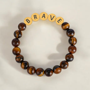 Tiger Eye Dappere Inspiratie Armband