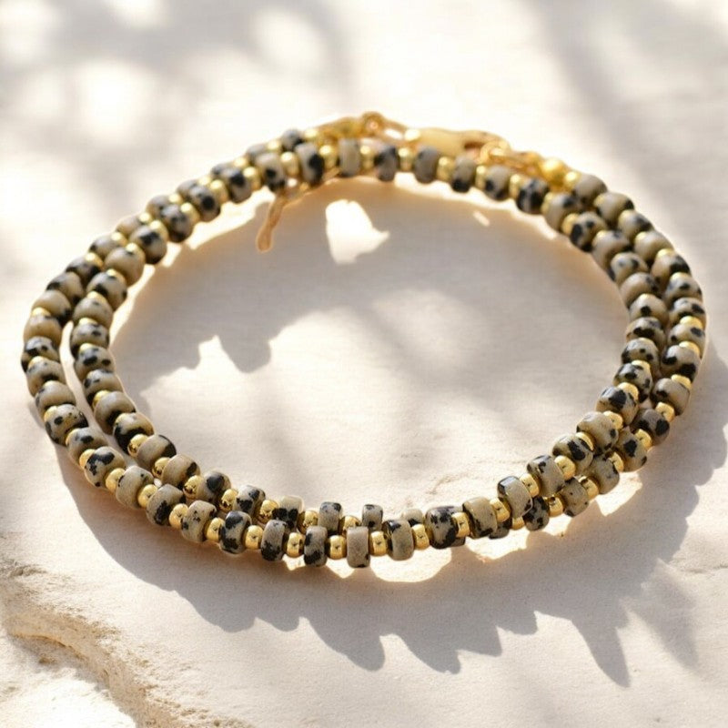 Archaïsche Jasper Choker ketting