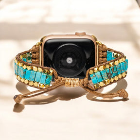 Gedurfde Turquoise Apple Watch Band