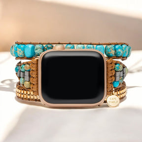 Bonny turquoise Apple Watch -bandje