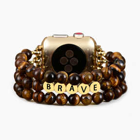 Tijgeroog Brave Inspiration Apple Watch -bandje