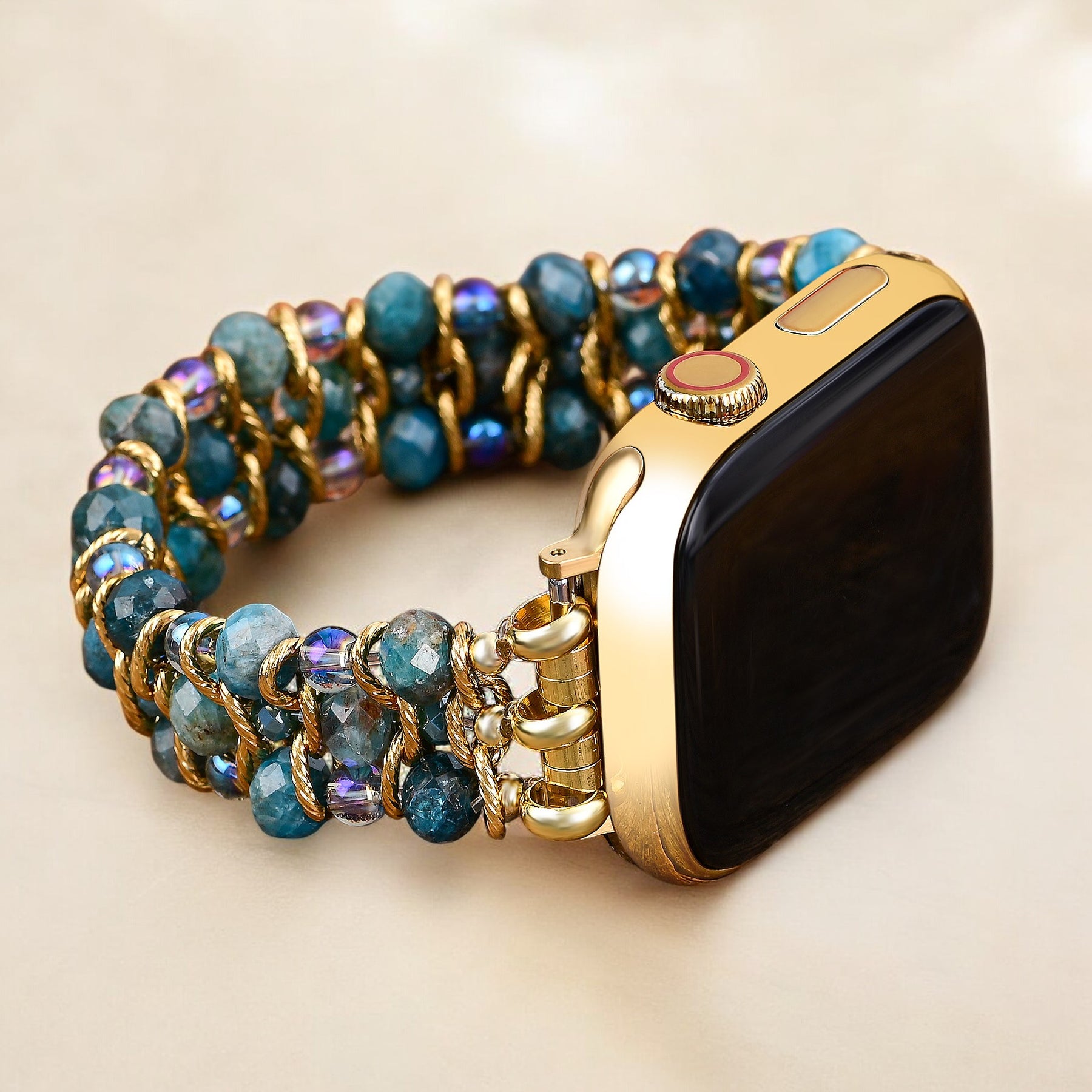 Crystal Shores Gevlochten Apple Watch Bandje