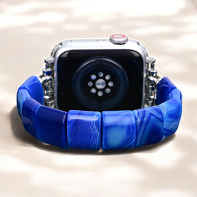 Oceanic Bliss Stretch Apple Watch-band