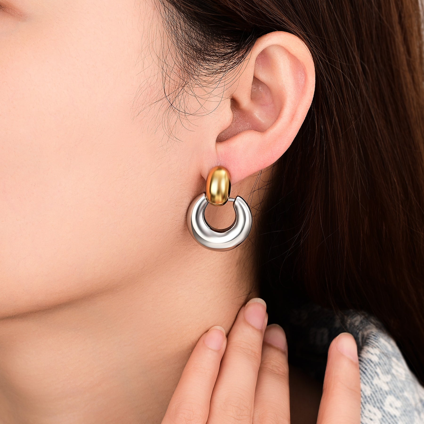 Eclipse Harmony Hoops Oorbellen