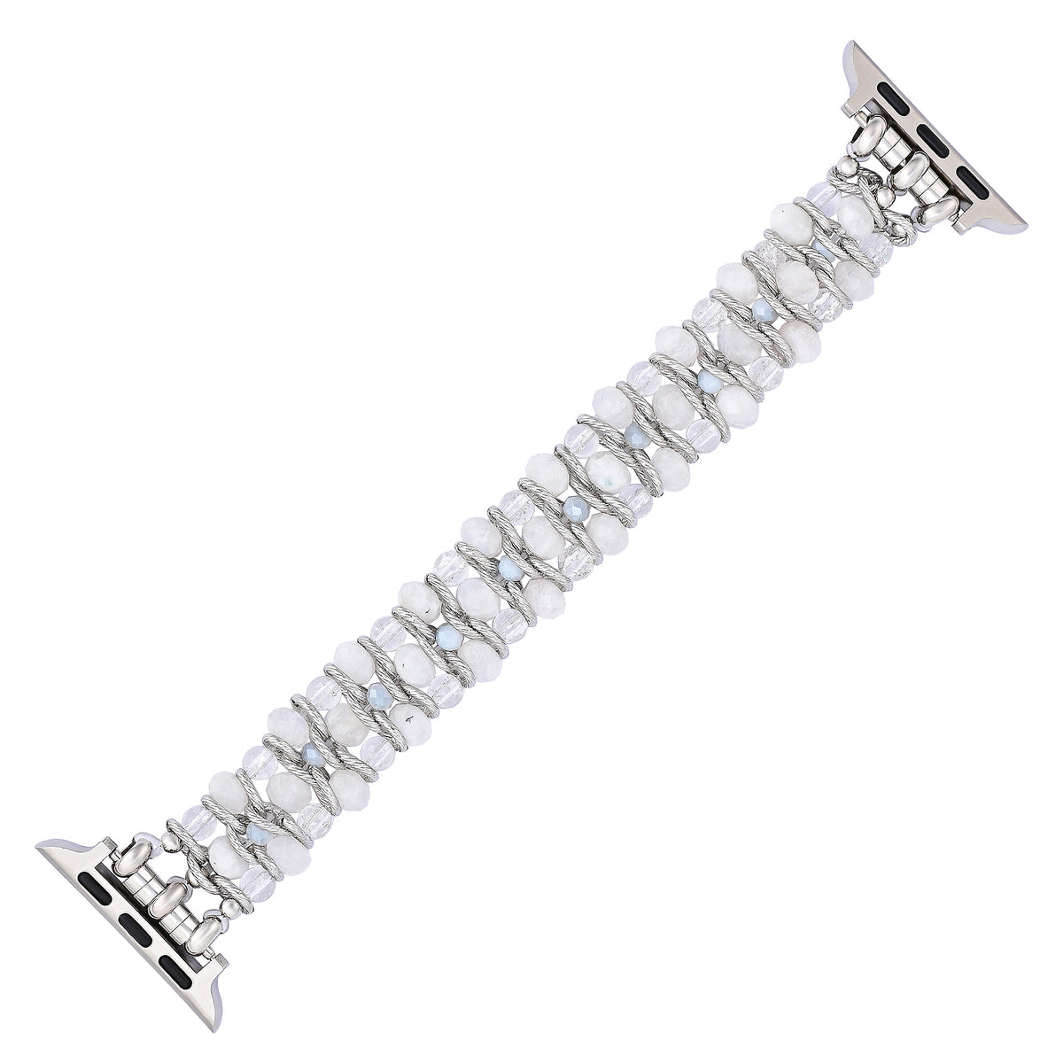 Moon Mirage Gevlochten Rekbare Apple Watch Band