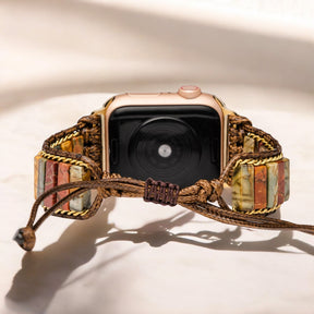 Delicate Picasso Jasper Apple Watch-band