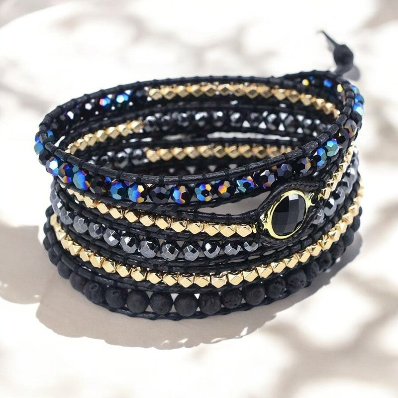 Eclipse Donkere Maan Armband