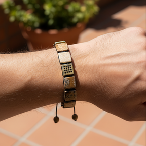 Heren Picture Stone Armband