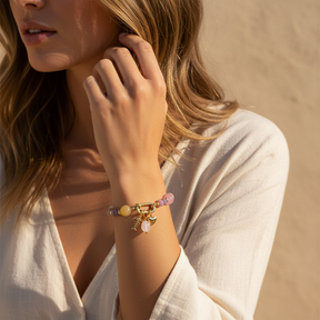 Sunset Bloom Bedelarmband
