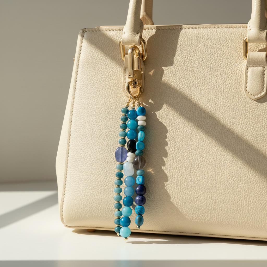 Blauwe Agaat Harmonie Tasbedel