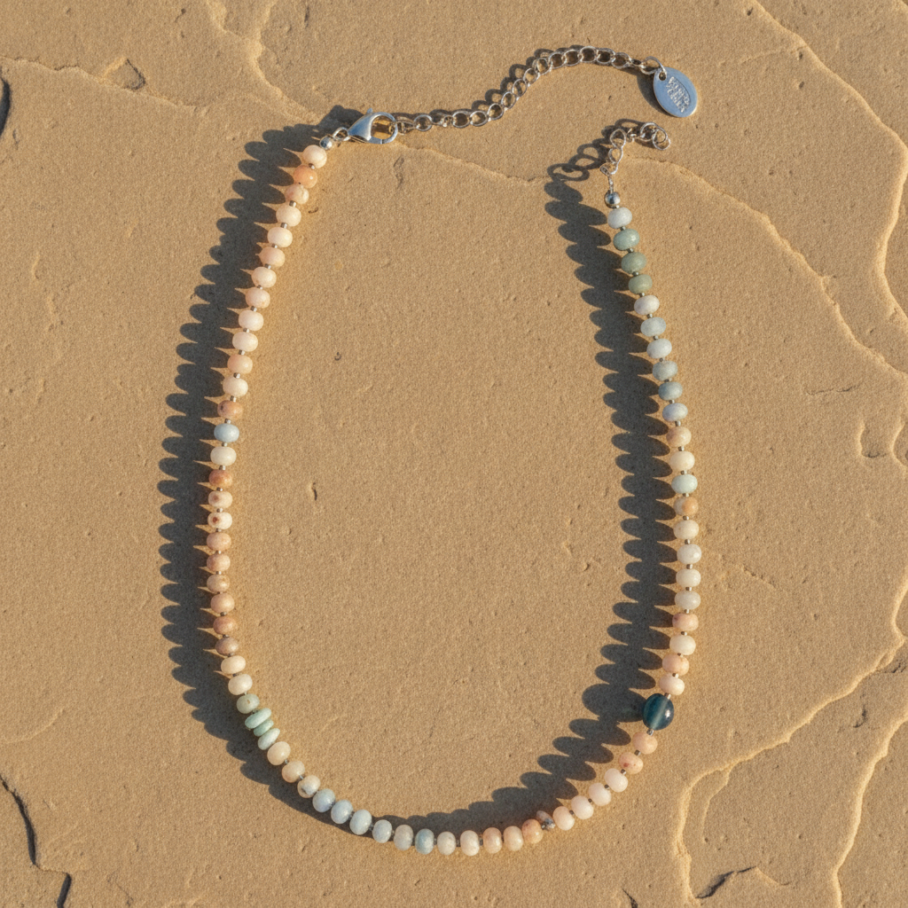 Koraal Zonsondergang Ketting