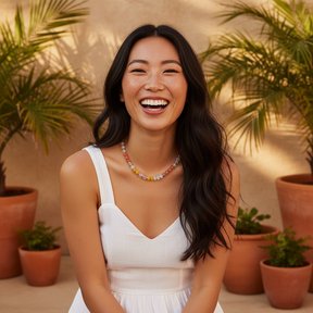 Gouden Ember Ketting