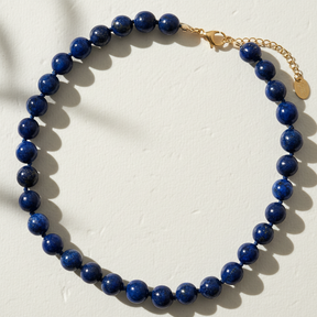 Midnight Lapis Choker Ketting