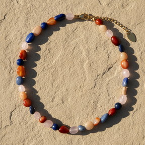 Stralende Harmonie Steen Ketting