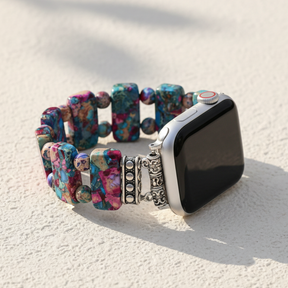 Hemelse Glans Stretch Apple Watch Bandje