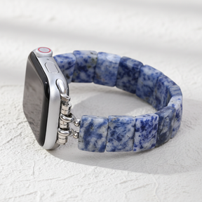 Blauwe Horizon Sodaliet Rekbare Apple Watch Band