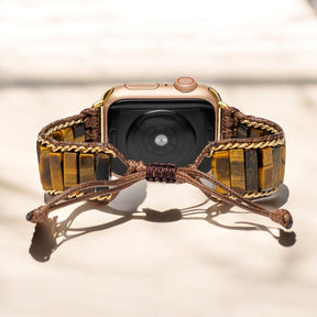 Felle Tijgeroog Apple Watch -bandje