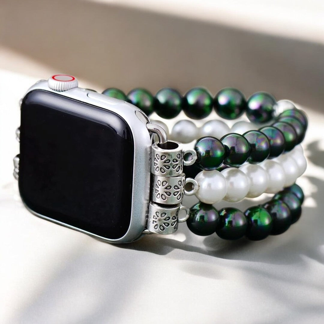 Galaxy Pearl Stretch Apple Watch-band