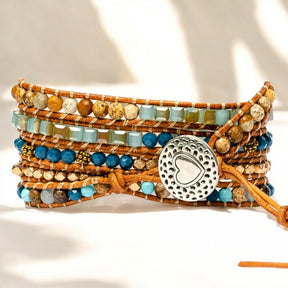Gouden Oceaan Turquoise Wikkel