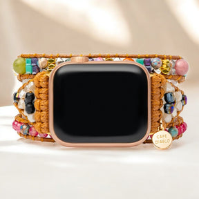 Genezende Amethistbescherming Apple Watch -bandje