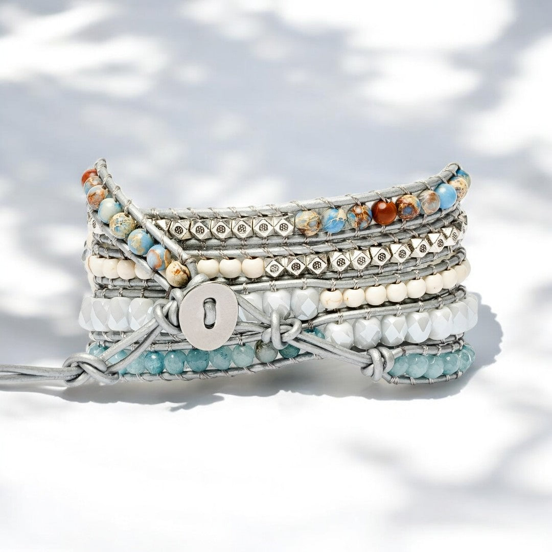 Healing Topaz Apple Watch-bandje