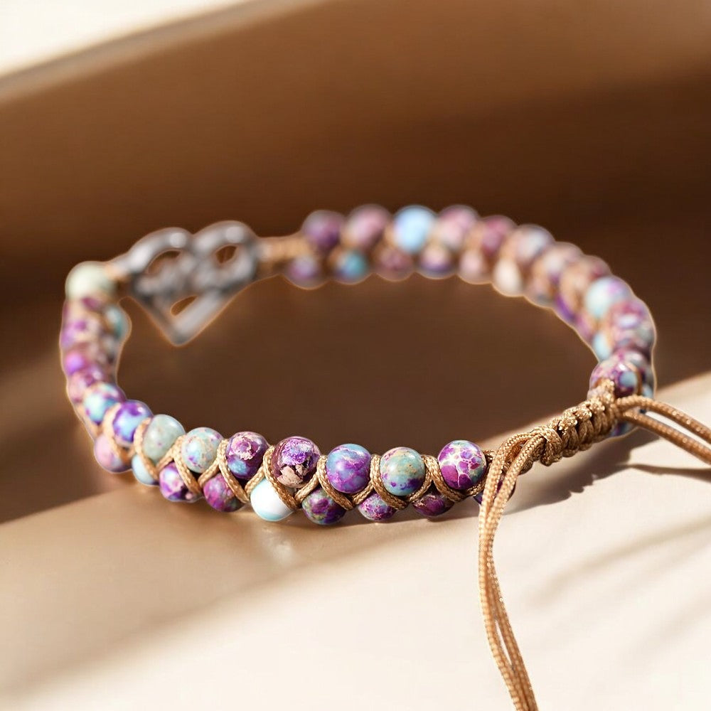 Heartbeat charme helende armband