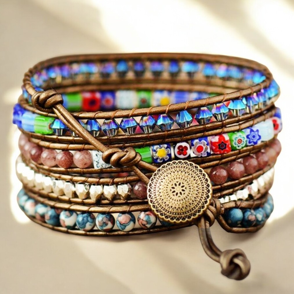 Imperial Flower Beschermende Wikkelarmband