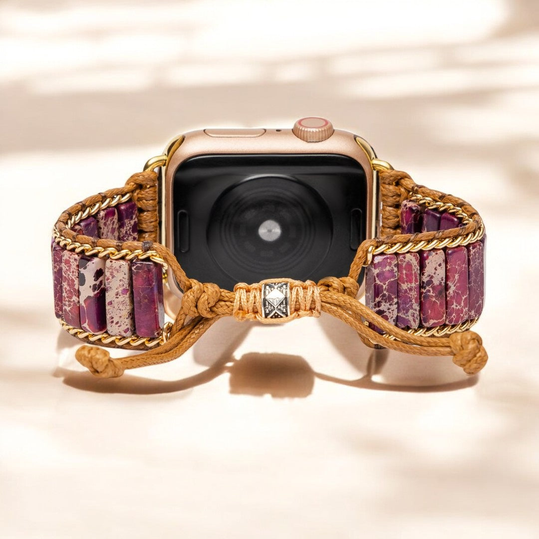 Intense Imperial Jasper Apple Watch-band